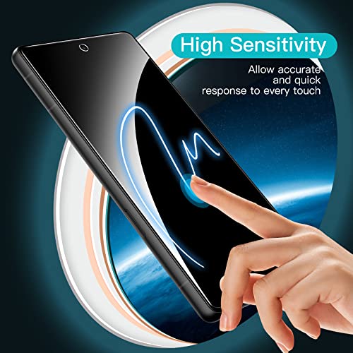 Image of JETech Tempered Glass Screen Protector Guard for Google Pixel 7a, Fingerprint Compatible, HD Clear, 3-Pack