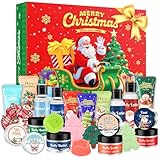 Weixinbuy Adventskalender 2025 Schönheit, Geschenkset für Damen, Weihnachts-Badewanne, Pflege, 24 Tage Schönheitsüberraschungen, Weihnachtsgeschenke für Frauen