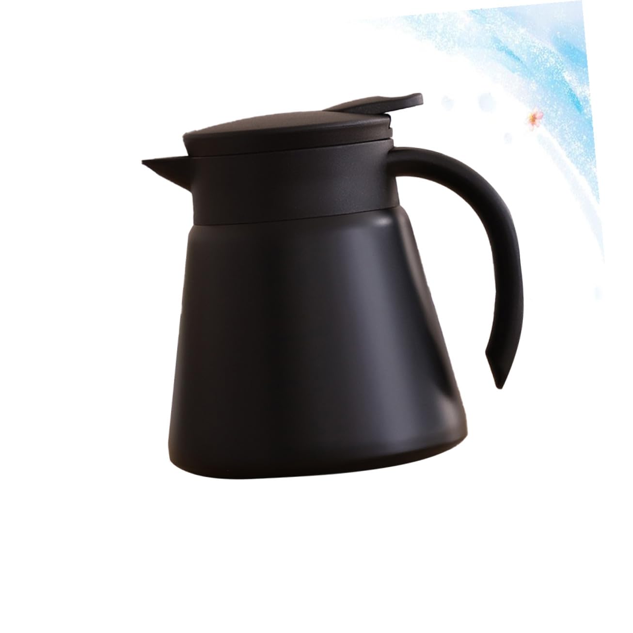 Baluue Termo de Acero Inoxidable Botella Térmica de Doble Pared Capacidad para Llevar Agua Caliente o Fría Viajes o Oficinas
