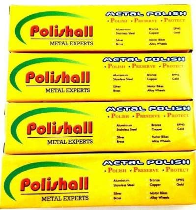 Paste Car Polish for Metal Parts (20 gm * Pack of 4 nos)