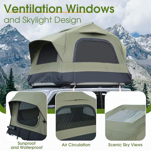 HOMEFUN Inflatable Rooftop Tent