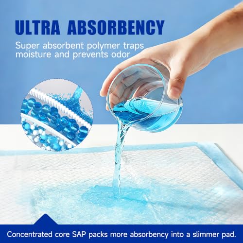 Image of 100 Count Puppy Pads- 30 inchx36 inch, Extra Large Pee Pads for Dogs | Leak-Proof & Super Absorbent Dog Training Pads, XXL Disposable Pet Piddle Pad and Potty Pads for Dogs, Puppies, Doggie
