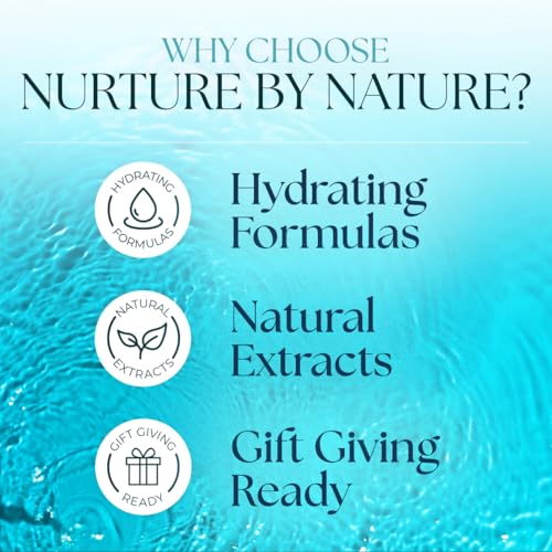 Nurture by Nature Bath Gift Set for Women - Birthday Gifts for Women, 4 Piece Spa Gift with Body Scrub, Bath Salts, Soap, Hand Cream, Self Care Gift for Mother’s Day, Gifts for Her, Gift for Mom - Image 4