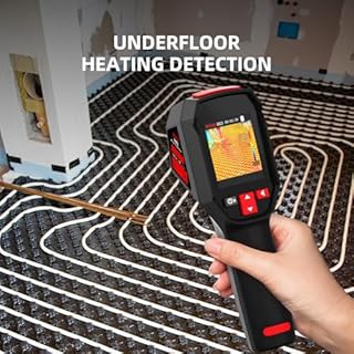 BSIDE Termocamera 240×240 Risoluzione 15 tavolozze di colori Termocamera a infrarossi -4°F a 1022°F 25Hz Imager termico portatile ricaricabile con puntatore laser 50°FOV per ispezione domestica HVAC