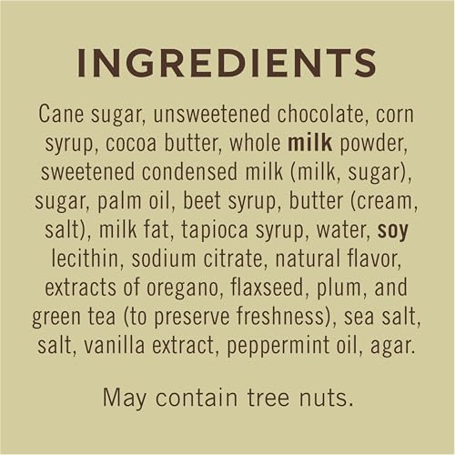 Image of GHIRARDELLI Premium Chocolate Assortment SQUARES, 12.5 oz Bag (Pack of 3), Variety Pack of Milk, Dark, Mint, and Caramel Chocolates