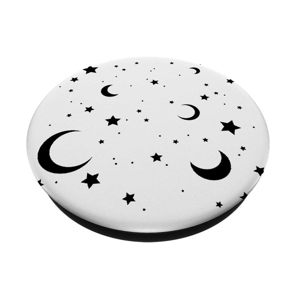 Moon Popsockets Boho Aesthetic Phone Pop Socket Moon PopSockets Swappable PopGrip - View #8
