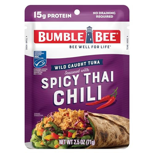 2.5oz. Bumble Bee Wild Caught Tuna Pouch (Lemon & Pepper or Spicy Thai Chili) $0.70 w/ S&S
