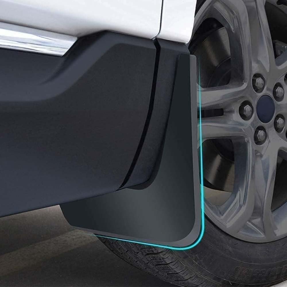 4 stuks Set Auto Spatlappen voor Mitsubishi Outlander 2006-2022, Auto Wiel Bescherming Spatbord Decoratie,A.3.0/2006-2008