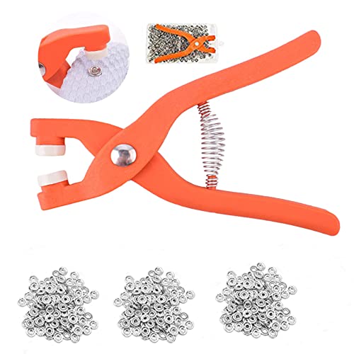 GUAHKUN Werkzeugset mit fünfpoliger Schließe,Selbstgenähte Kam...