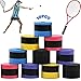 Bande de poignée de canne à pêche 10 morceaux poignée de raquette Ruban adhésif rouge Ruban adhésif pour tennis Pour toutes sortes de cannes pêche en raquettes extensibles antidérapantes cinq couleurs