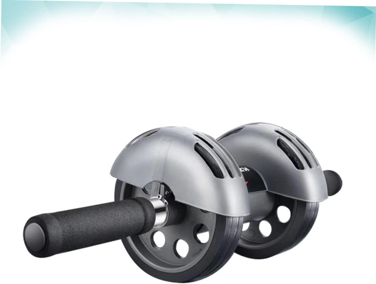 VANZACK Training Roller Abdominal Wheel Exercise Machine for Home Gym Abdominal Exercise Roller Grey