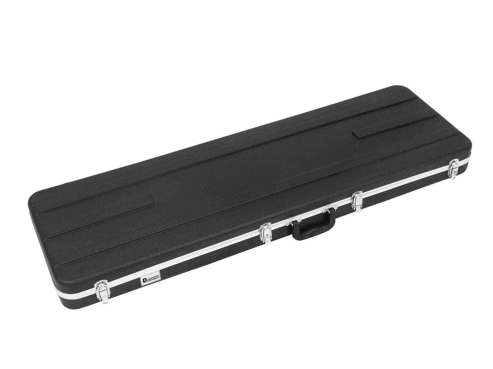 Dimavery - Custodia rigida per chitarra elettrica, Nera, ABS Rettangolare ABS RBBK