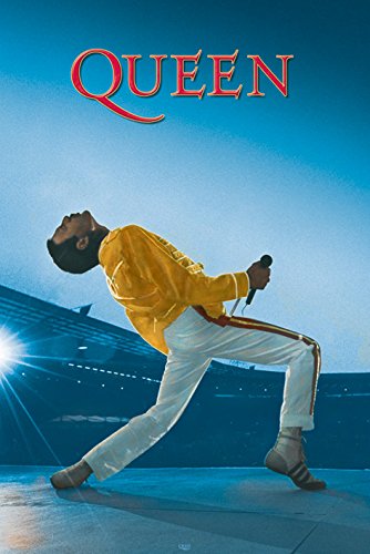 Affiche Queen Concert Wembley 61X91 Cm Poster Impression Haute Qualité