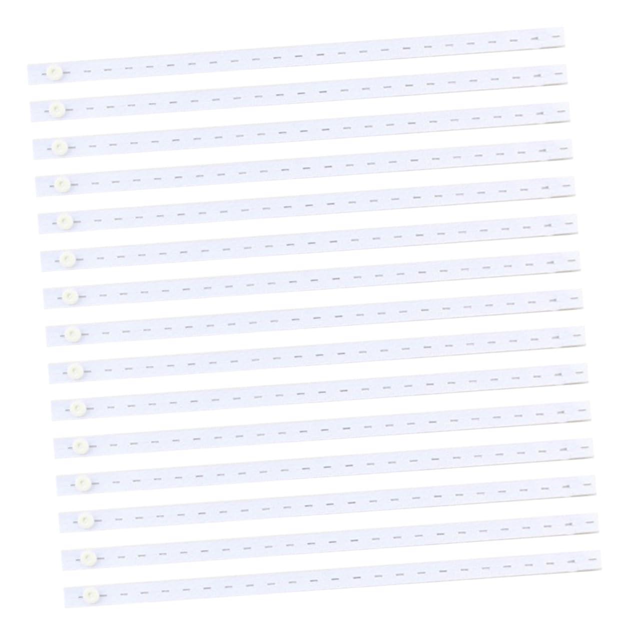 KOMBIUDA 15pcs Infant Diaper Fasteners for Baby Elastic Nappy Belt Comfortable Buckle