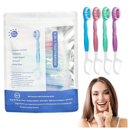 26-Pack Mini Toothbrush and Floss Set
