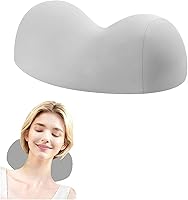 Vista 11 de Almohada cervical pequeña para el cuello, almohada de doble bola para aliviar el dolor cervical y la presión, suaves almohadas de apoyo de espuma