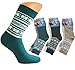 Produktbild 6 Paar Damen Socken Angora Wollsocken Frauen Thermosocken 35-38 / mehrfarbig 2