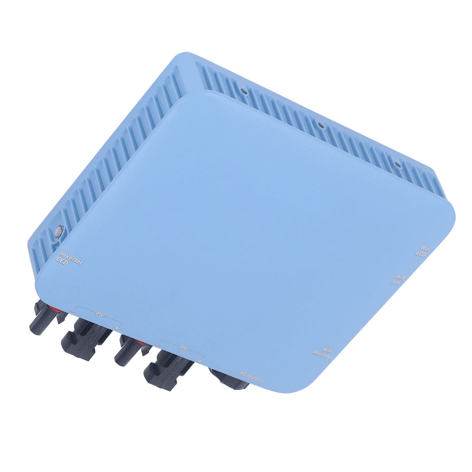Micro Onduleur Solaire, Micro Onduleur Connecté au Réseau EU Plug 120V 230V Haute Efficacité de Travail Installation Facile Alliage d'Aluminium pour l'Industrie des Communications (600W)
