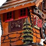 Kintrot Traditional Black Forest Pendulum Quartz Clock