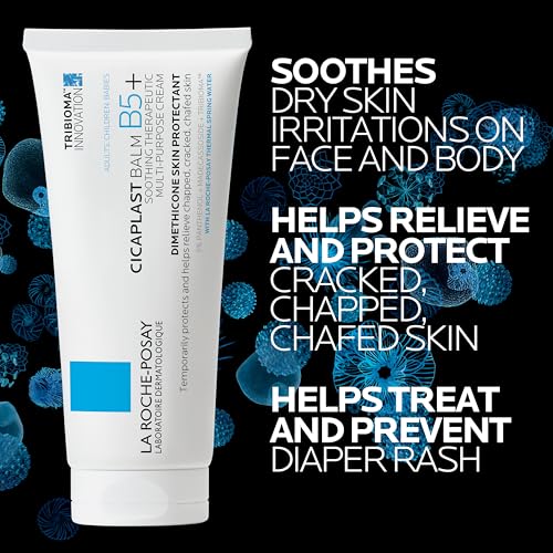 La Roche-Posay Cicaplast Balm B5 Skin Barrier Repair Cream with Centella Asiatica, Shea Butter & Panthenol | Multi-Purpose Healing Ointment for Dry, Irritated Skin | Face, Body & Hand Balm, Baby Safe - Image 5