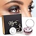 Produktbild Magnetische Wimpern Clip Wimpern Kit, Magnetische Wimpern Partner Applikator Clip Kein Kleber erforderlich, 3D Wiederverwendbare Magnetische Falses Wimpern,Magnetische Wimpernzange mit 6 magnetische W