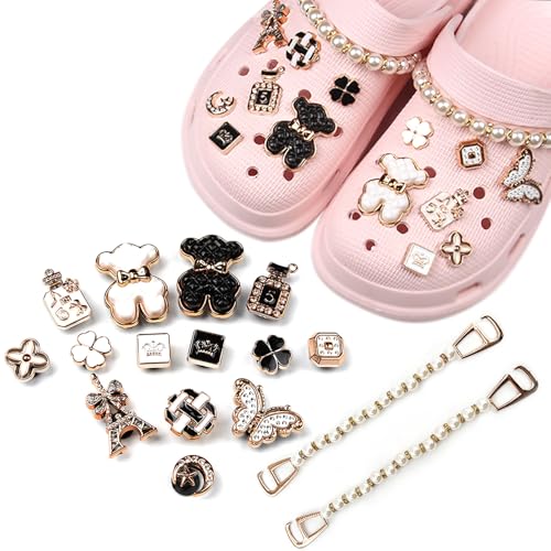 BSITSSS Skoberlocker, PVC skoberlocker för kroc, skodekoration berlocker för krokodiler, tecknade skotillbehör för julfest gåva, Plast