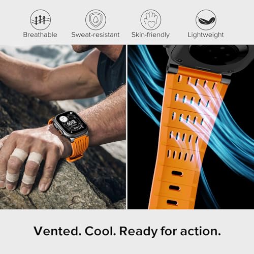 Image of KADES Rugged Sport Band for Apple Watch with Durable Metal Connector