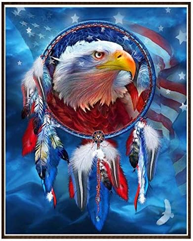 5D DIY Special Shaped Diamond Painting Kit, 15.7X 11.8 Inch Crystal Rhinestone Diamond Embroidery Paintings Pictures Arts Craft for Home Wall Decor