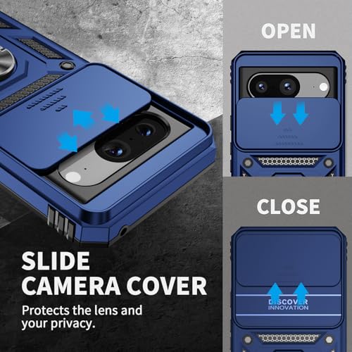 Coque Pixel 8 avec porte-carte résolvant le problème des chutes et rayures - 4