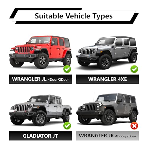 Inserto para Portavasos Jeep Wrangler JL JLU 2018-2025 miniatura 7