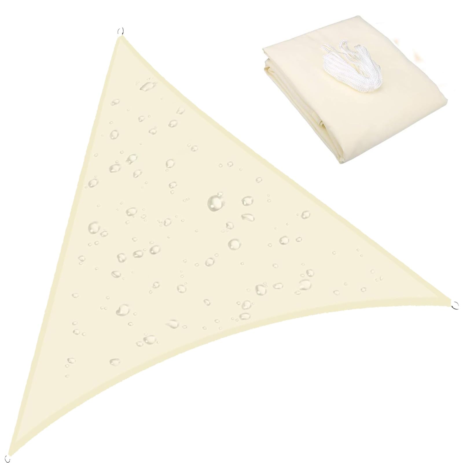 LXBche Shade Sails Waterproof Sun Shade Sail Sunshade Net Sun Shade Sail Canopy Polyester UV Block Awning for Outdoor Patio Garden Yard Backyard (Color : A, Size : 5 * 5 * 7.1)