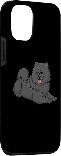 Miniatura 3 de Funda divertida y linda para iPhone 15 Pro Chow Chow Chow Tumbado