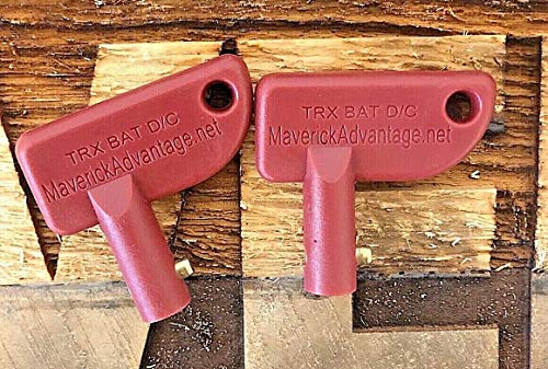 Maverick Advantage Keys New Works with Mitsubishi Terex Battery Master Disconnect Heavy Equipment MS634212 58 ~ Product Not Created by Mitsubishi(2)