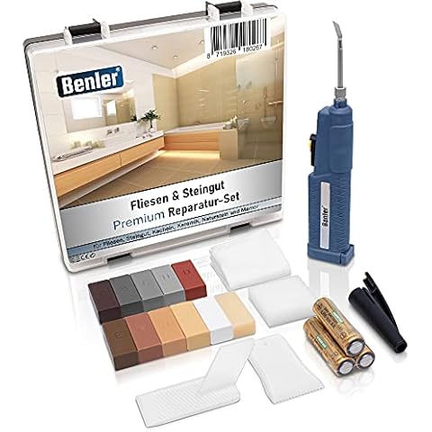BENLER® - Juego de reparación de azulejos con cera 2 en 1 Cover