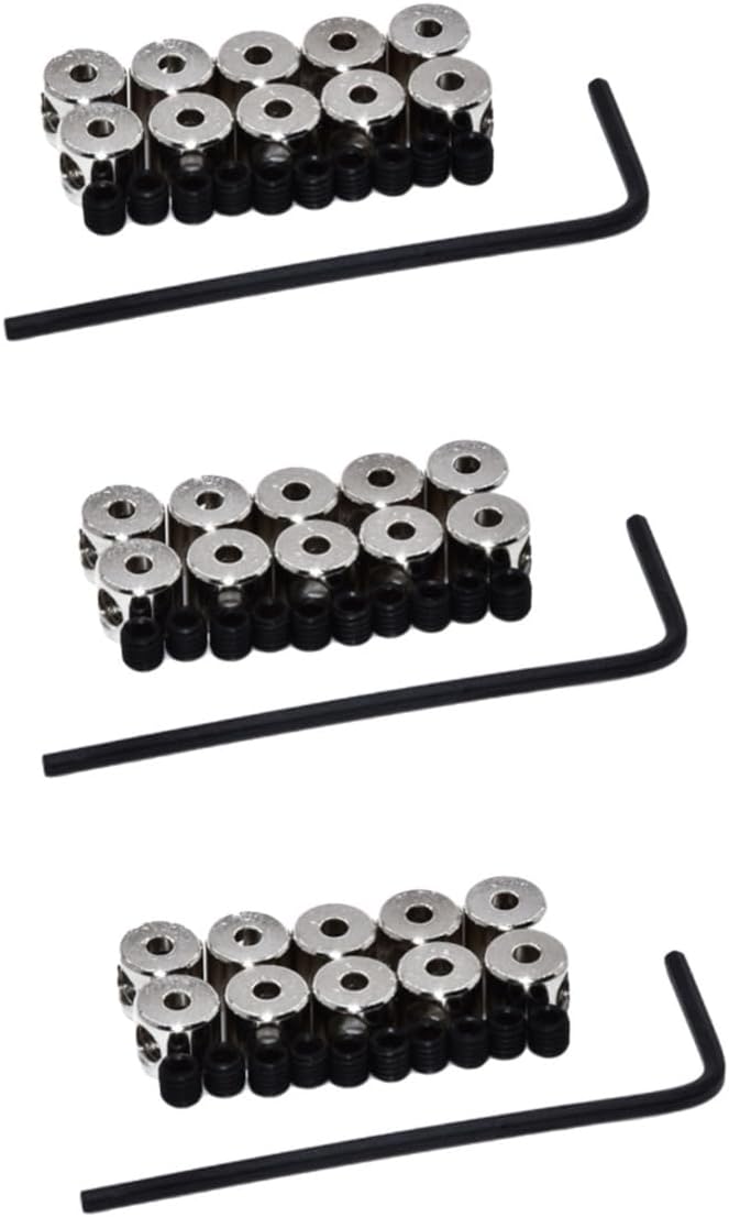 Gogogmee 18sets Special Screw Wrench Accessories for Badges Pin Backs Locking Clasp and Separators Metal Beam Connectors and Easy to Use