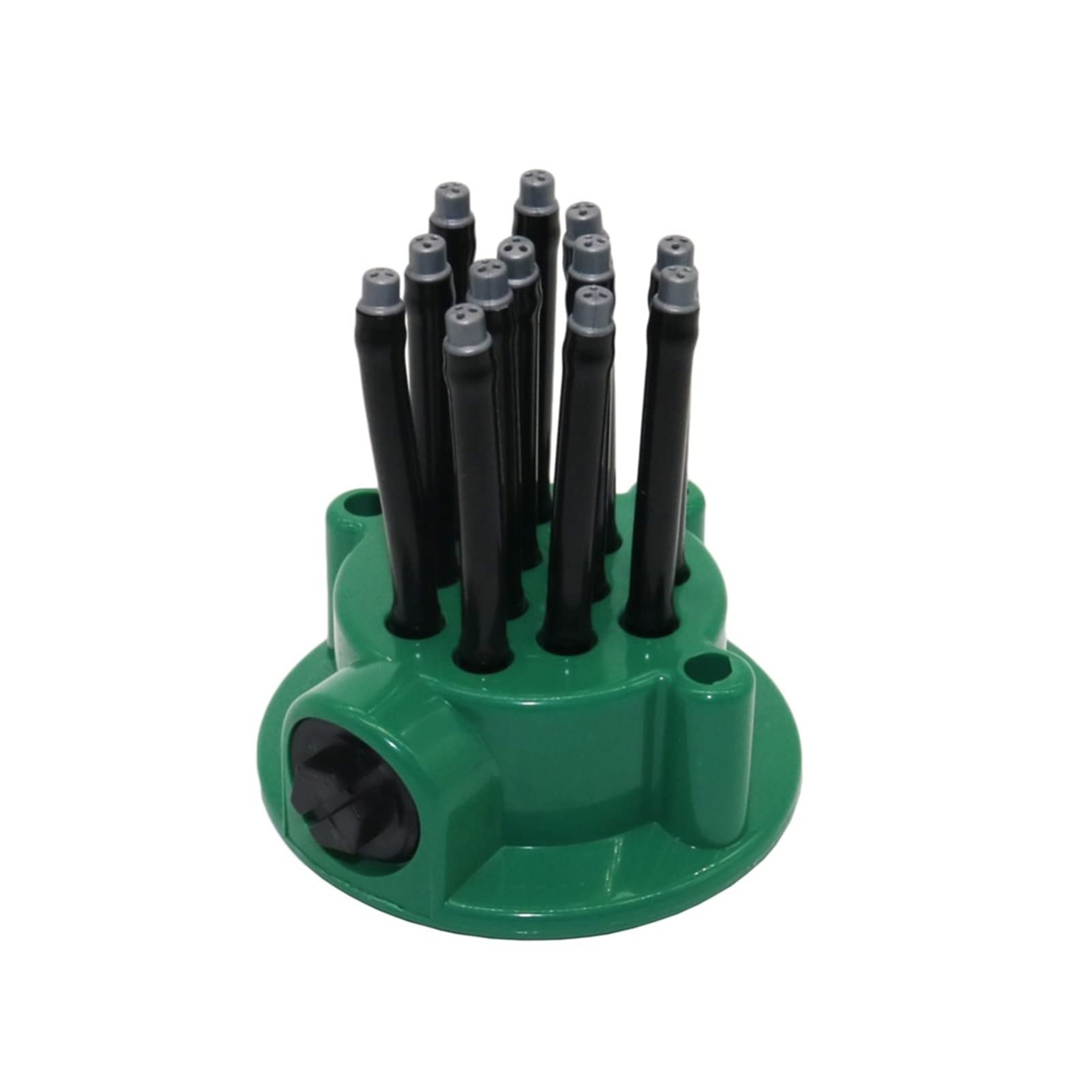 سقي بوعاء النباتات سقي أغطية زجاجات Spilli Garden Automatic Multi-head Sprinkler 360-degree Lawn Irrigation Watering Sprinkler Gardening Tool Irrigation Spray 1 Piece