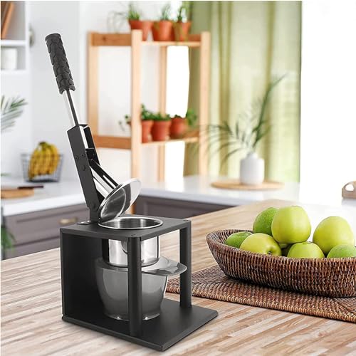 Exprimidor de cítricos, prensa manual resistente para una extracción eficiente de jugo, ideal para uso en cocina y bar