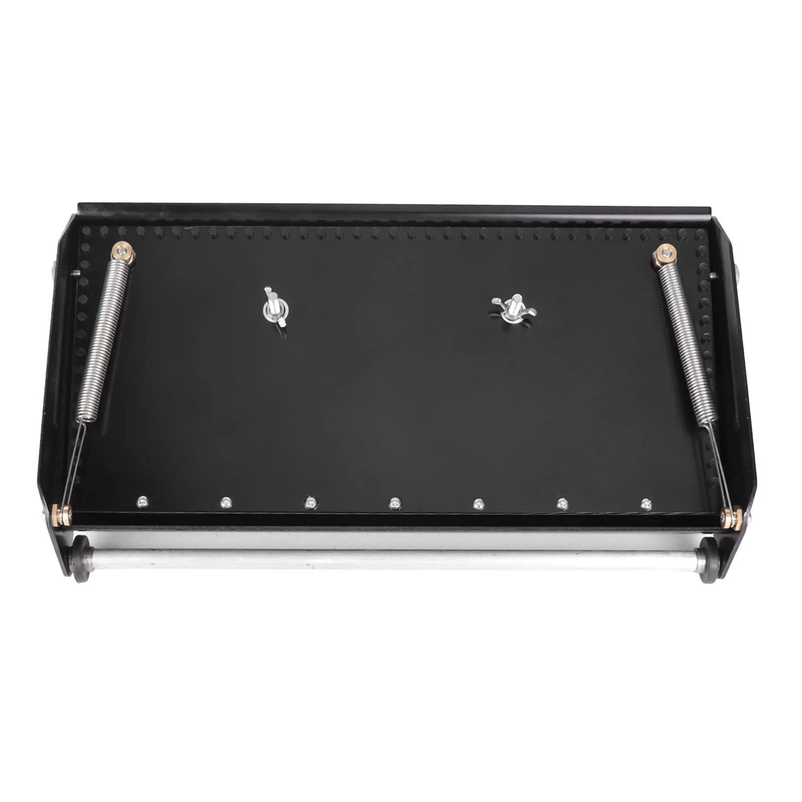 KIMISS Strumento per Scatola di Finitura per Cartongesso per Raschiare Polvere di Stucco - Scatola Piatta Professionale in Alluminio per Intonacare e Rifinire Le Pareti