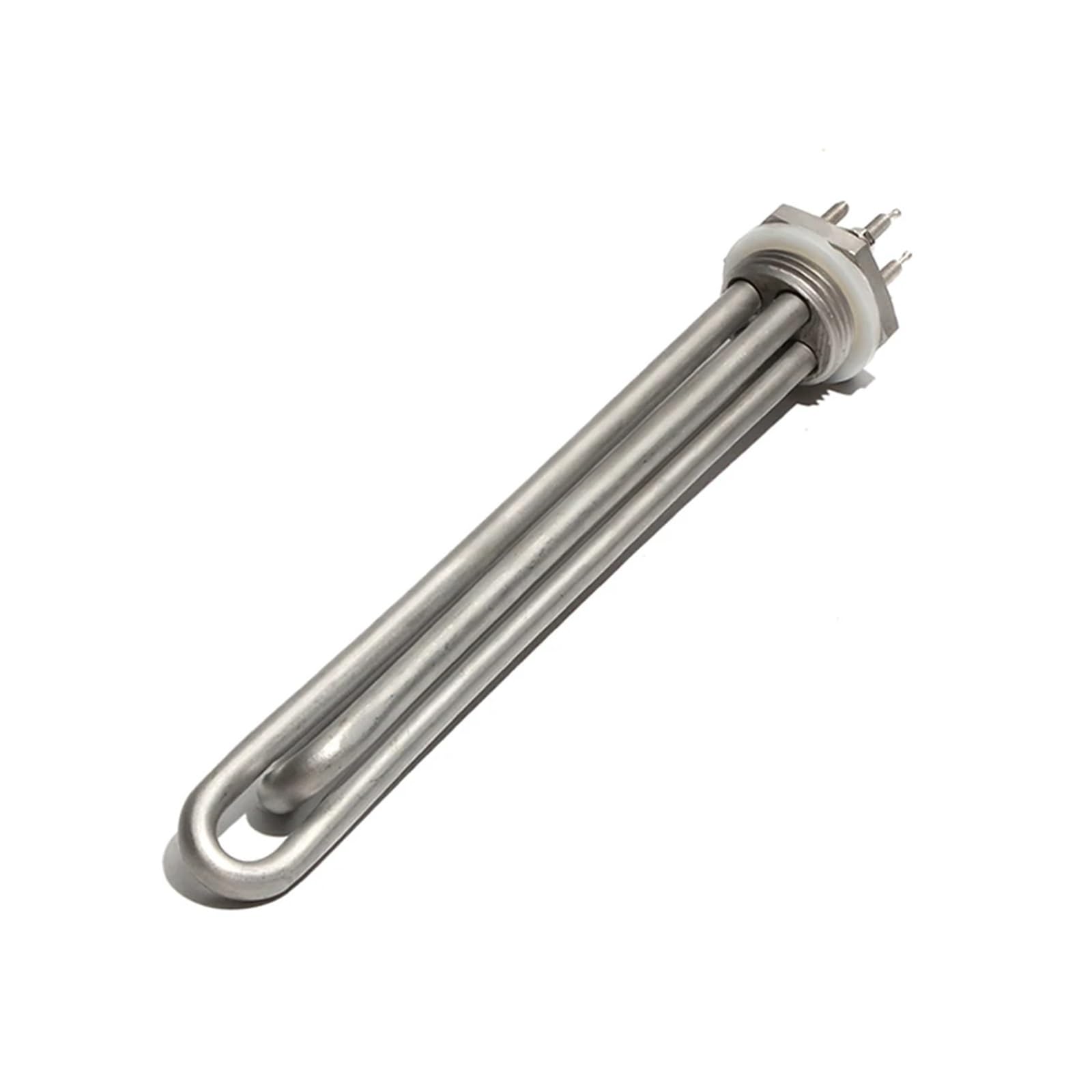 Grzałka rurowa z gwintem BSP 1 cal z akcesoriami 304 SUS Element grzewczy do podgrzewacza wody słonecznej 12 V/24 V/36 V/48 V 200 W/300 W/600 W Reality(BSP 48V,600W 200mm)