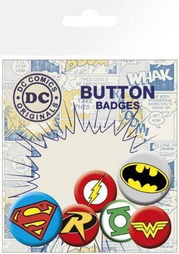 DC Comics Logos Badge Pack