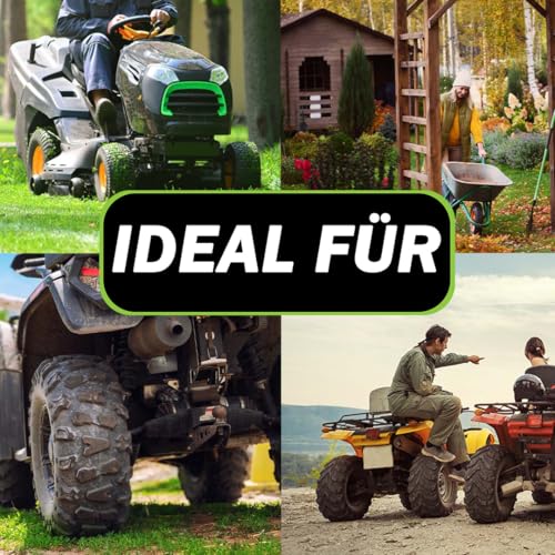 Slime 20500 Reifenreparatur-Verschlussstopfen-Set mit Reibahle (T-Griff), mittelstarken Schnüren und Stopfenkleber, 8-teiliges Set