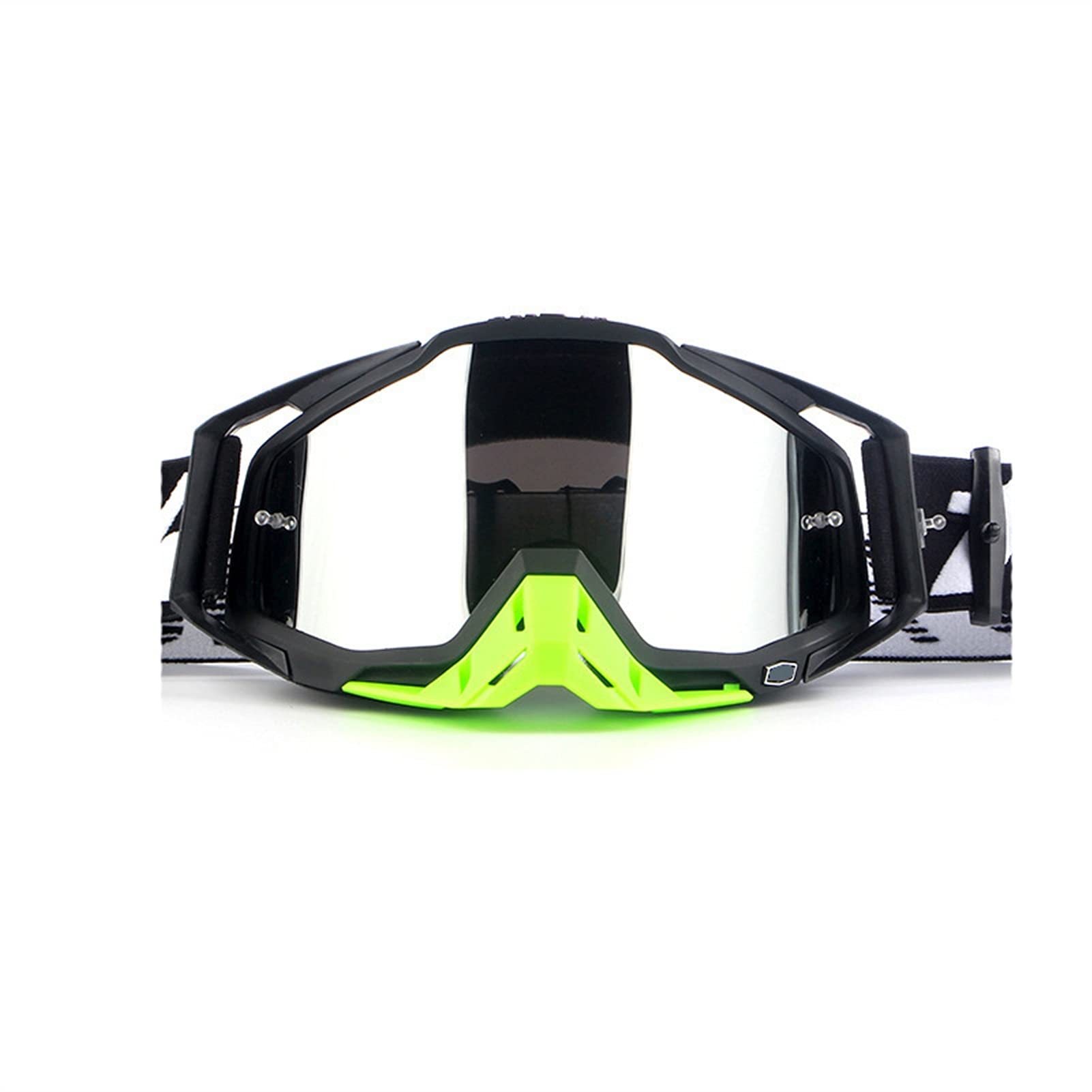 Occhiali da Cross ，Occhiali Motocross Occhiali da Motocross alla Moda Cool off-Road Racing Occhiali da Equitazione Dirt Bike Gear Outdoor Cycling ATV Occhiali da Casco for Motociclisti