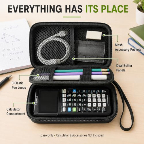 ALKOO Hard Calculator Case for Texas Instruments TI-84 Plus CE, Case Only by ALKOO - Used condition - Image 4