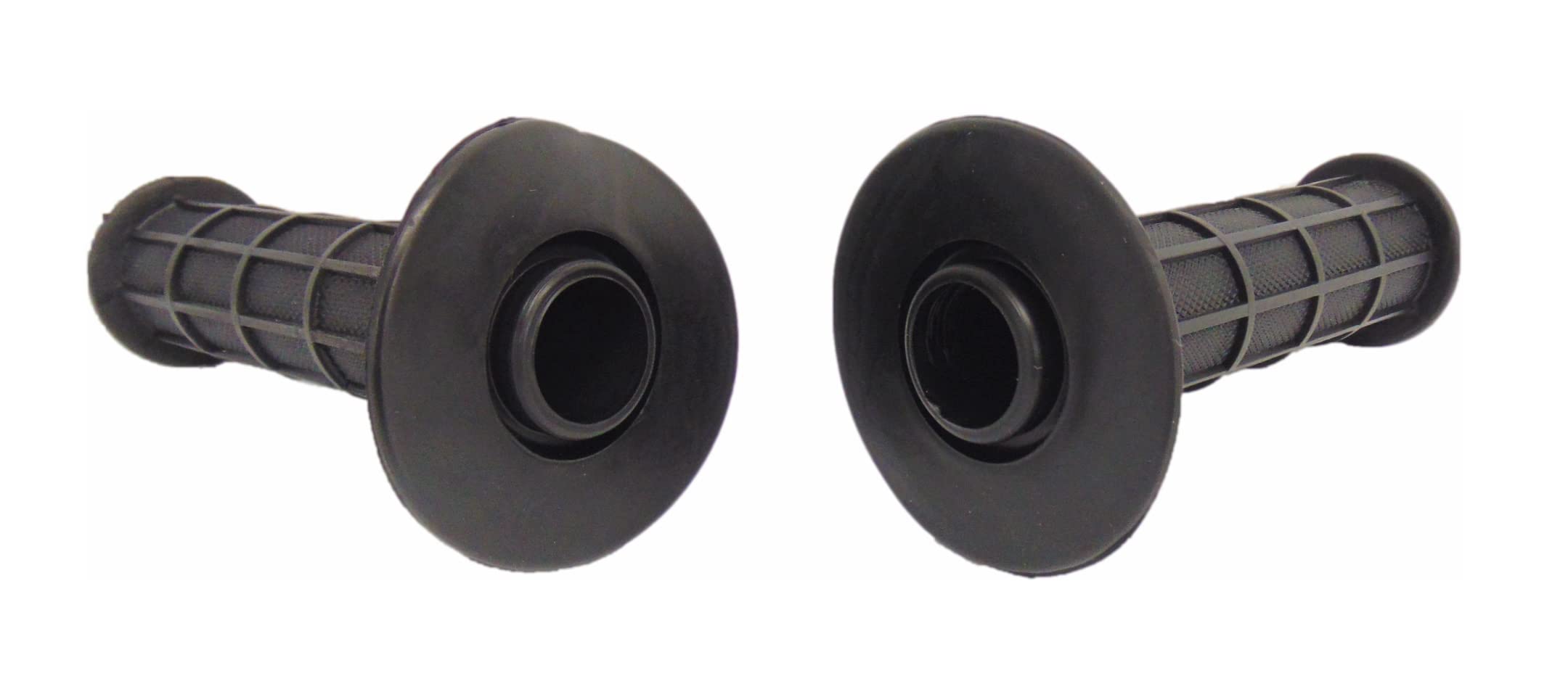 Motocross MX 7/8" 115 mm Handlebar Grips Black Compatible with KVF300 360 400 650 700 750 Prairie Brute Force