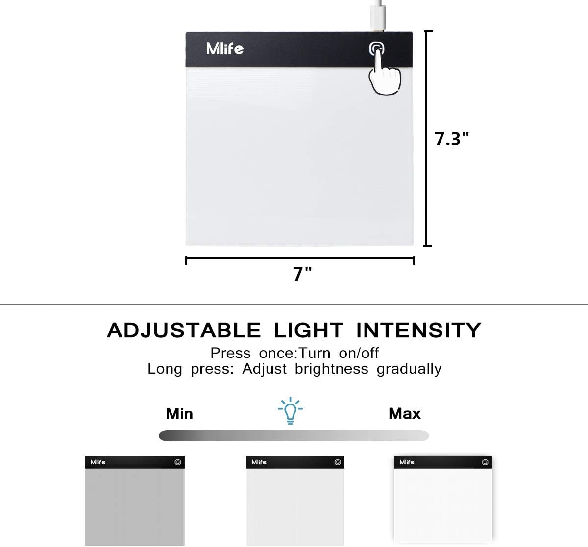 Onе-Dау Sаlе: Uр tо 60% оƒƒ Mlife Flip Book Kit - A5 LED Light Box for Drawing and Tracing & 300 Sheets Animation Paper with Binding Screws for Flip Books A5 Flipbook Kit