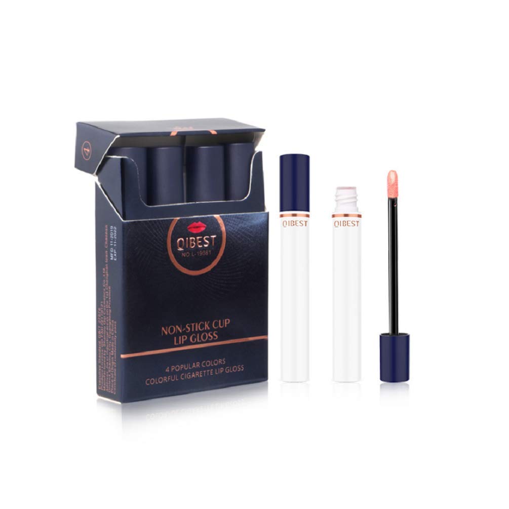 Rechoo 8 Pcs Dual Heads Matte Moist Lipstick Long Lasting Waterproof Mate Lip Liner Pencil Set (nude)