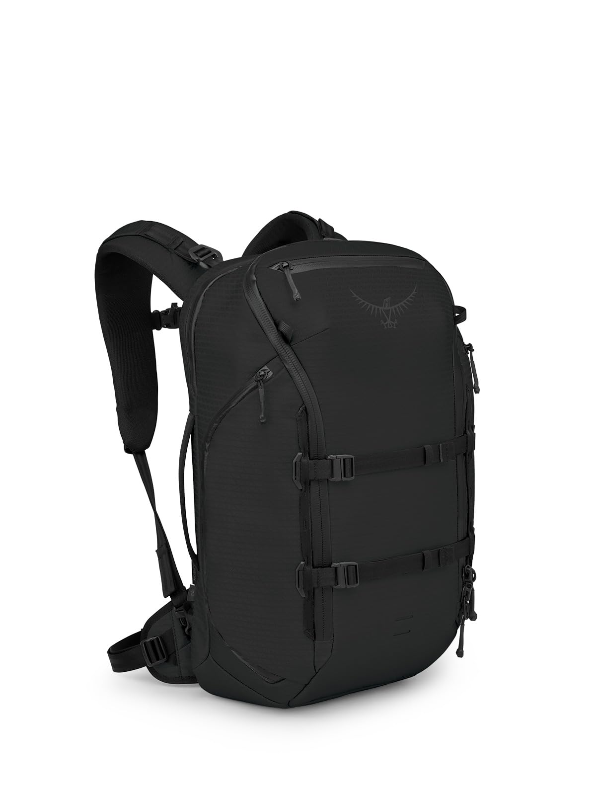 Archeon 30L Backpacking Backpack for Men and Women, Black