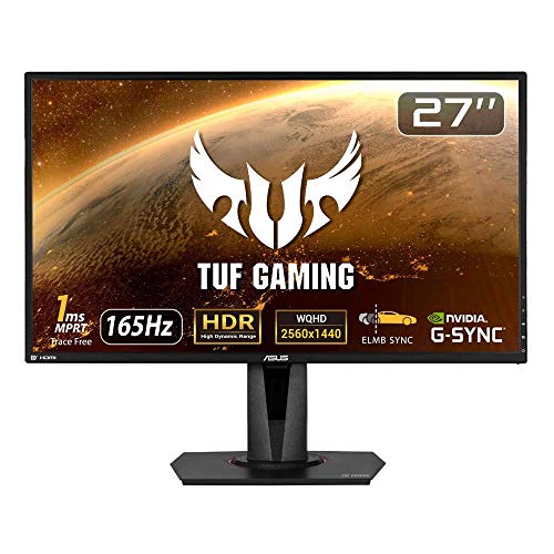 ASUS ゲーミングモニター TUF Gaming VG27AQ ジャンク Amazon.com: ASUS TUF Gaming VG27AQ HDR Gaming Monitor - 27