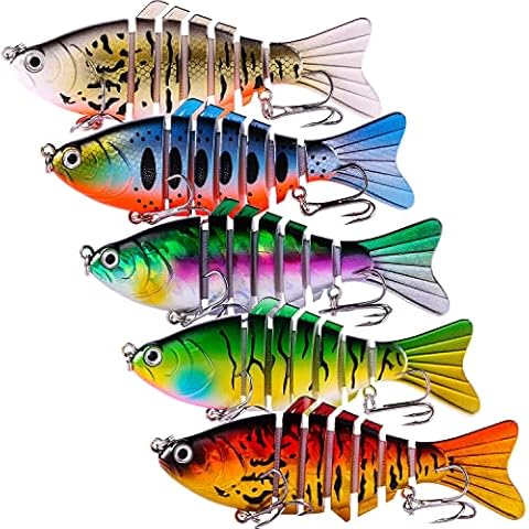 Sougayilang Angelköder, 7 Segmente Multi Jointed Swimbait Cover