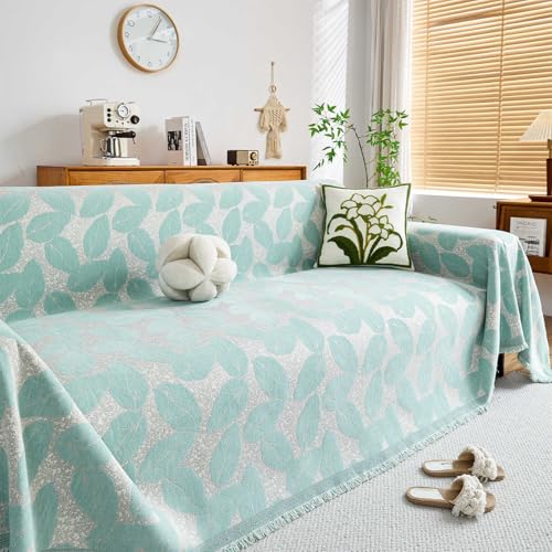 Housse de canapé en Chenille couverture douce lavable et imperméable